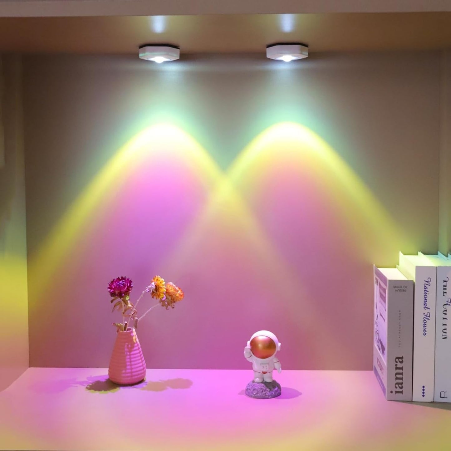 Colorful Hexagon Sunset Lamp