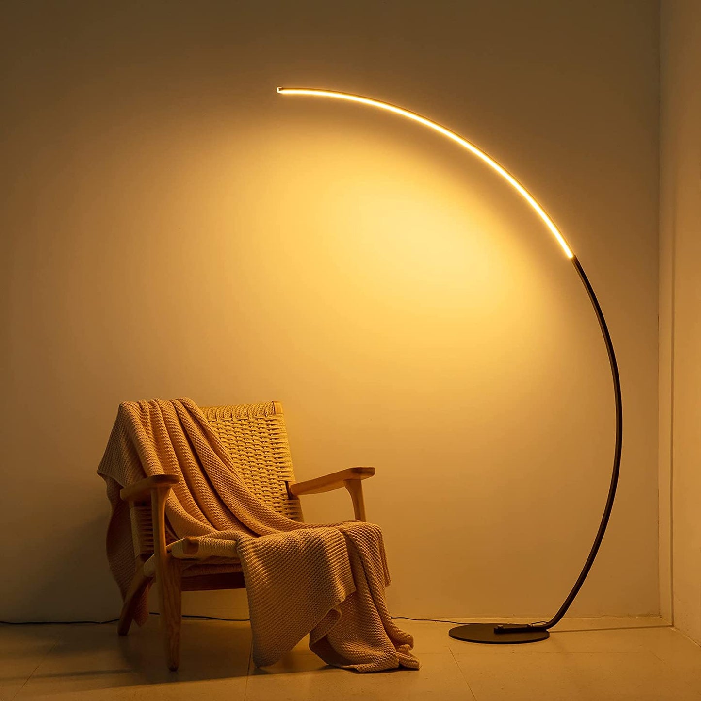 Colorful Glow Curve Lamp