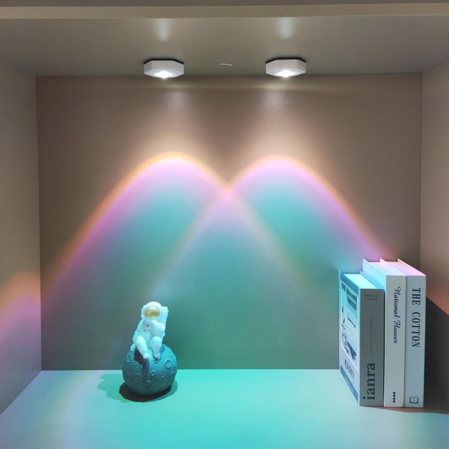 Colorful Hexagon Sunset Lamp