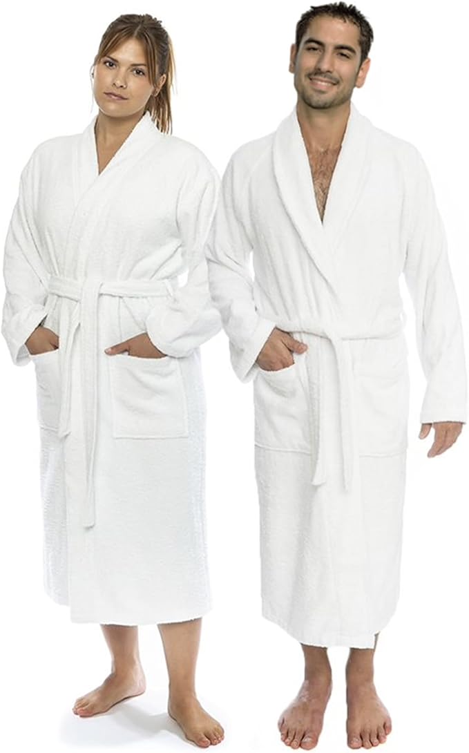 Authentic Turkish Cotton Spa Robe (True to Size)