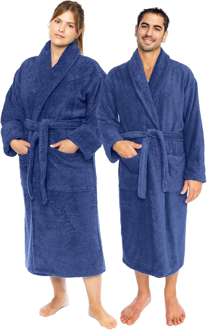 Authentic Turkish Cotton Spa Robe (True to Size)