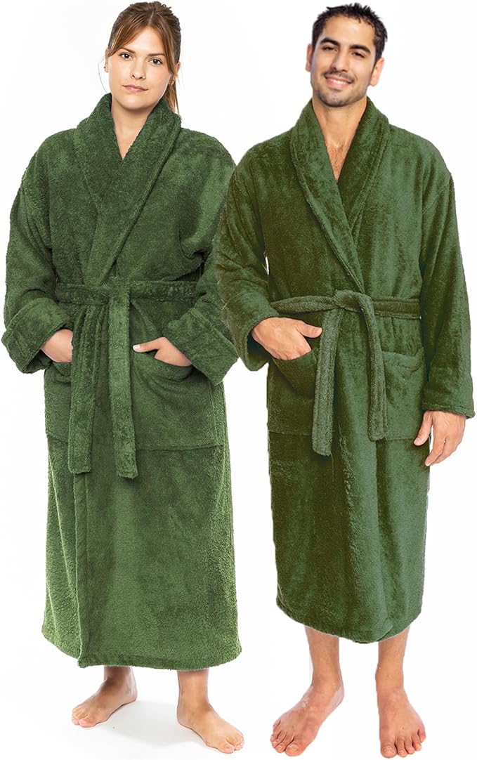 Authentic Turkish Cotton Spa Robe (True to Size)