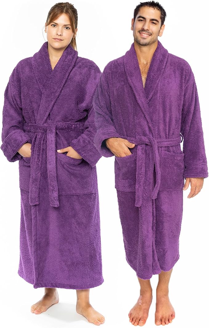 Authentic Turkish Cotton Spa Robe (True to Size)