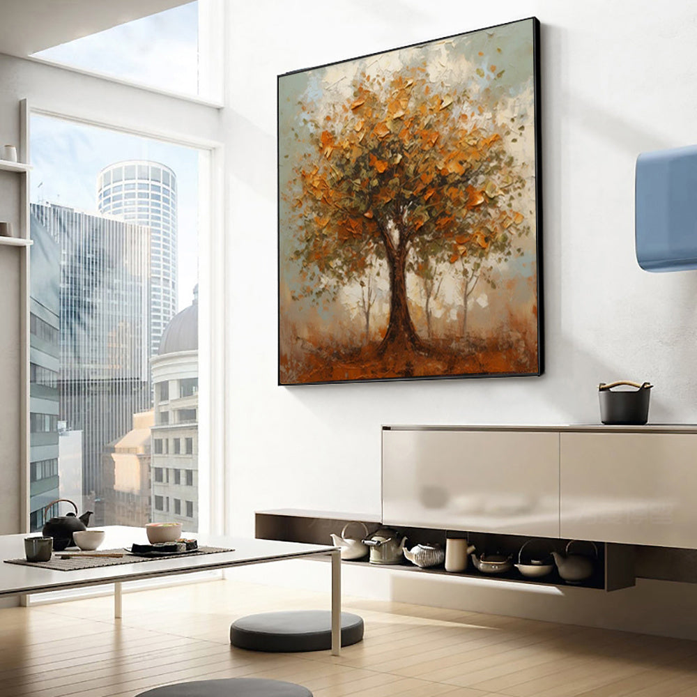 Vibrant Autumn Canvas Art