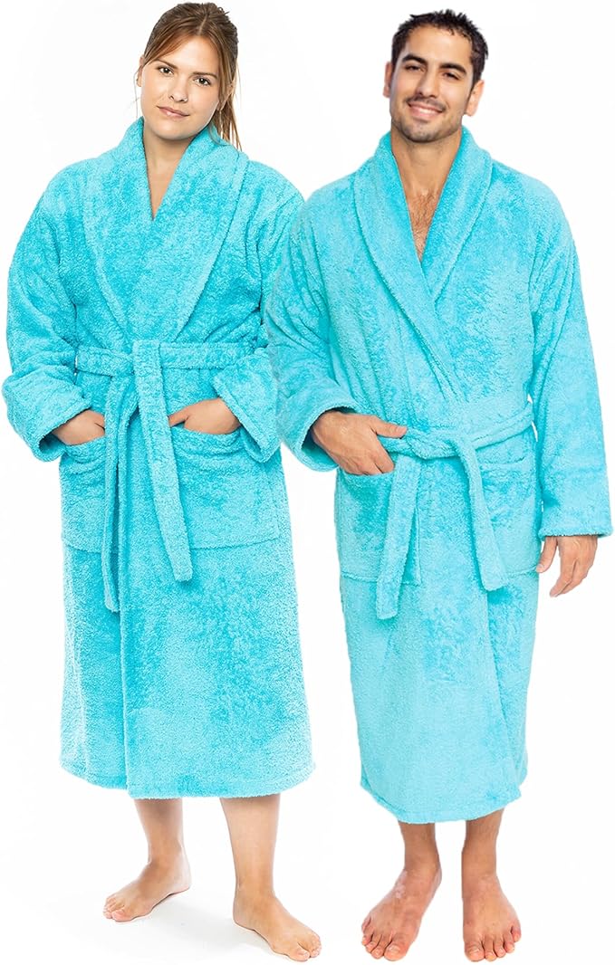 Authentic Turkish Cotton Spa Robe (True to Size)