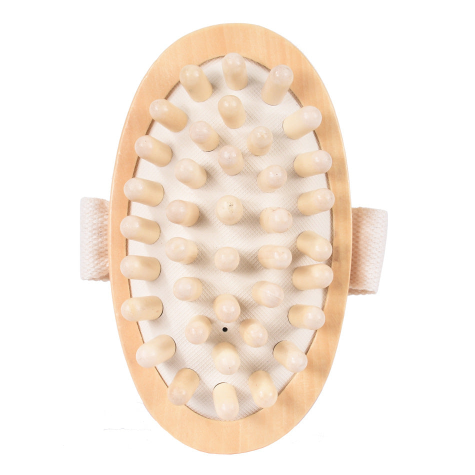 Bamboo Comfort Grip Bath Brush Set