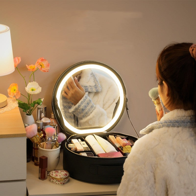 Smart LED Travel Makeup Case