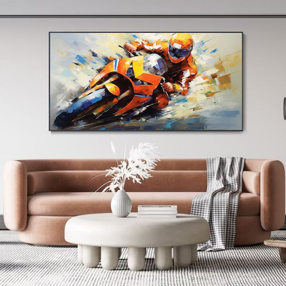 Motorcycle Canvas Art