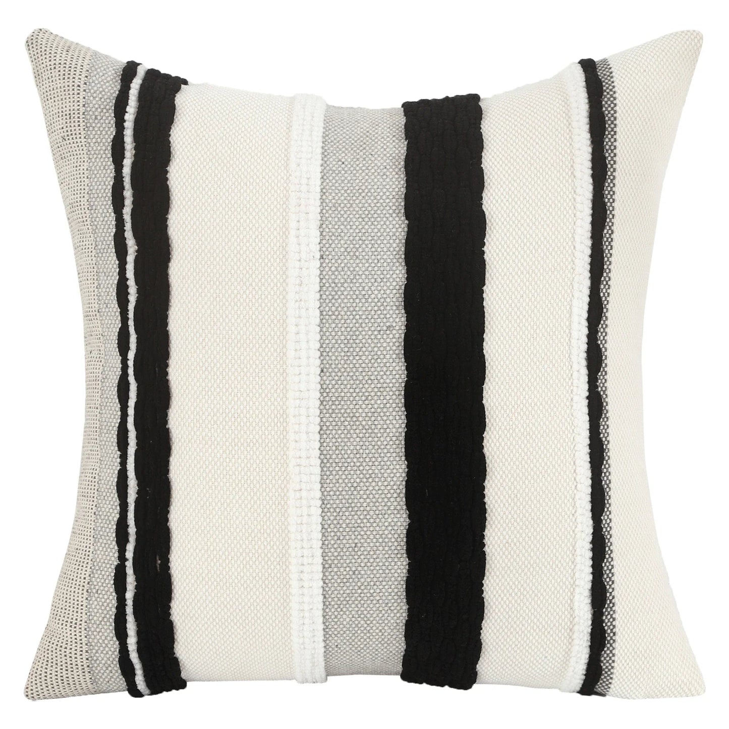 Boho Striped Throw Pillowcases