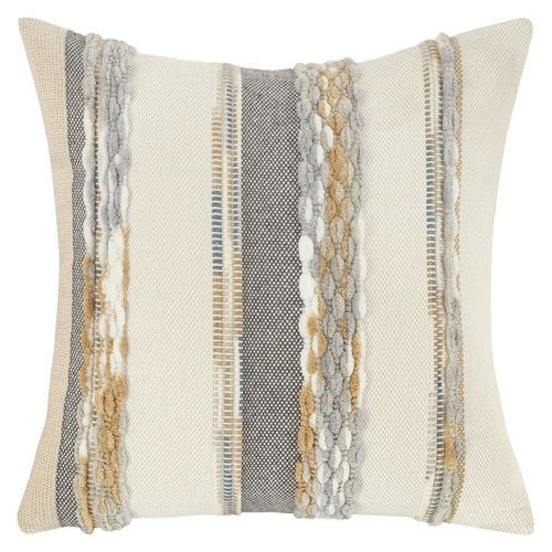 Boho Striped Throw Pillowcases