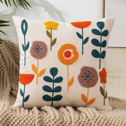Charming Flower Cushion Cover