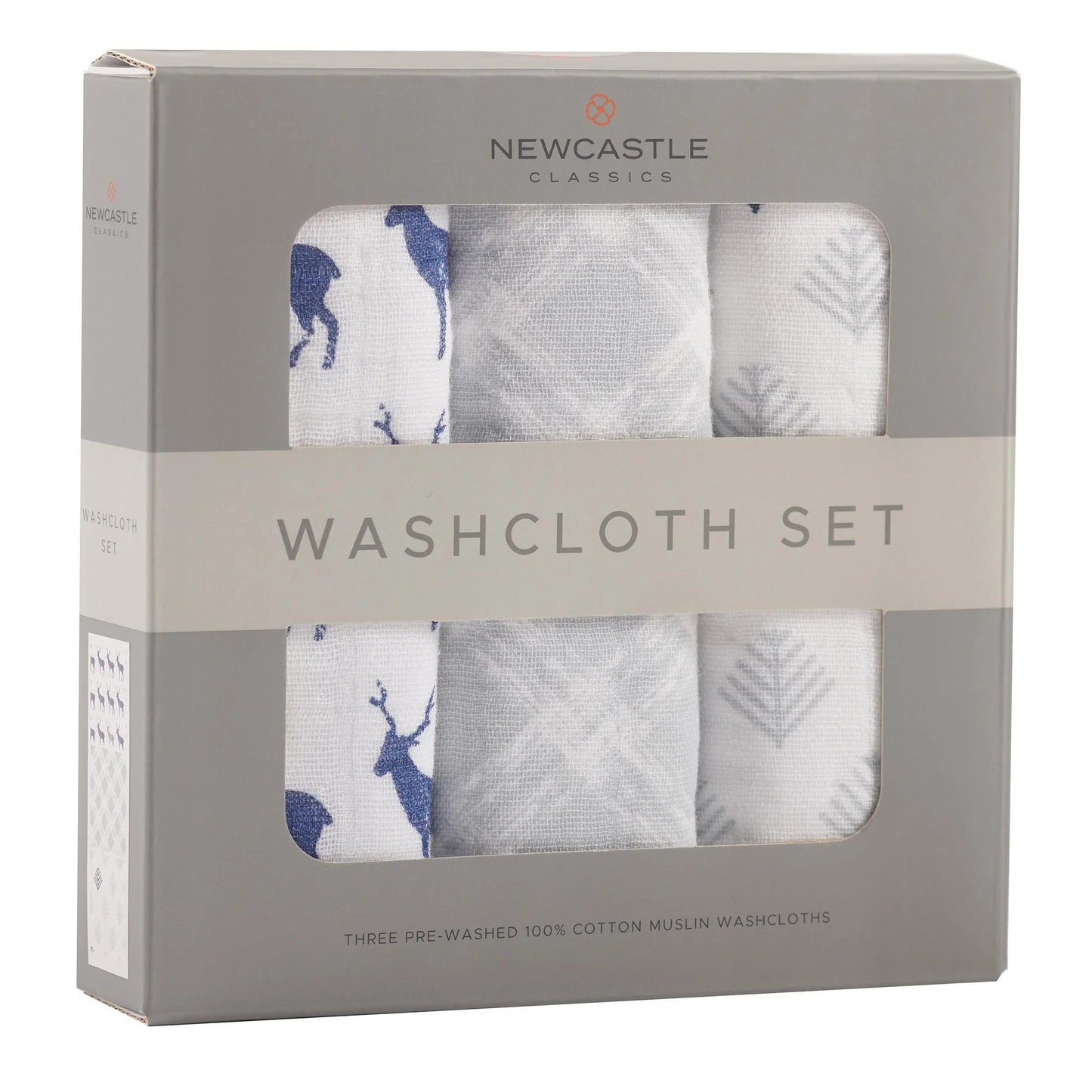Soft Cotton Washcloth Trio