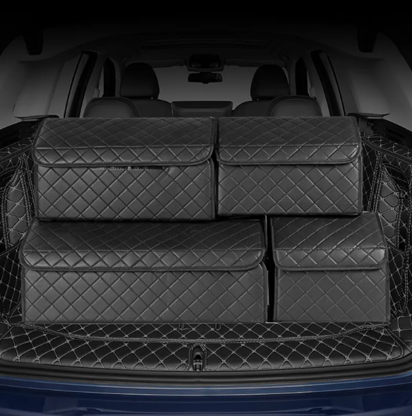 Leather Car Trunk Organizer