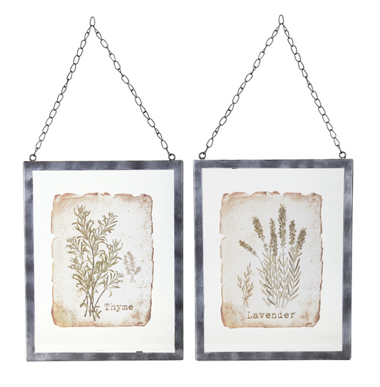 Lavender Frame Set Elegance