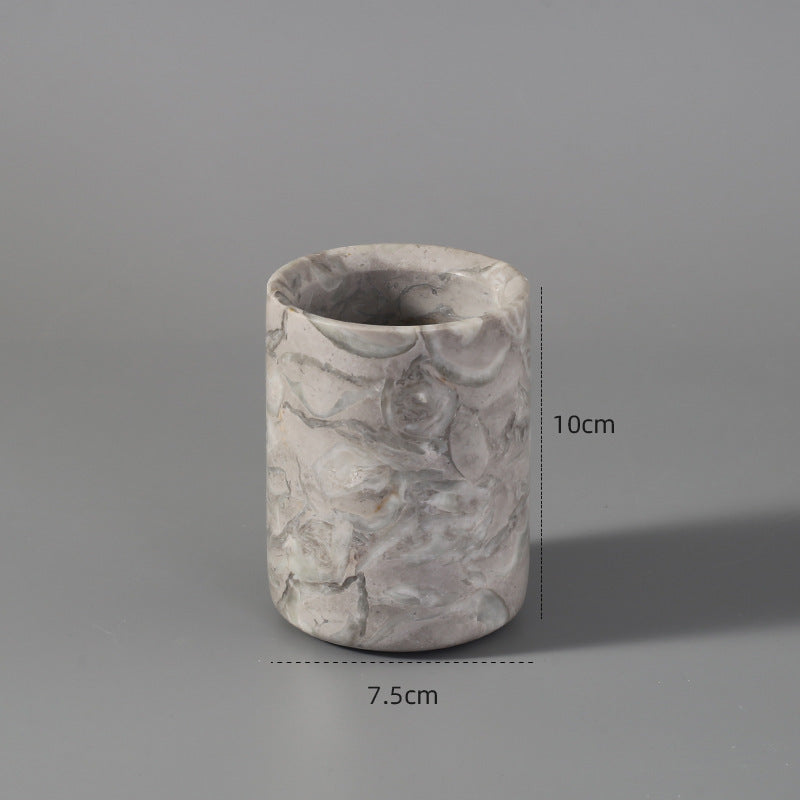 Authentic Marble Bathroom Set