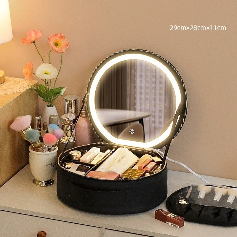 Smart LED Travel Makeup Case