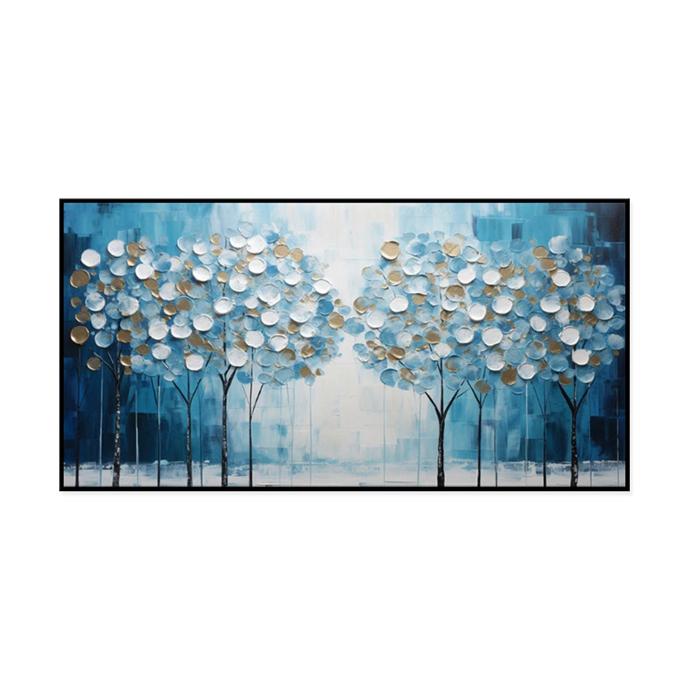 Blue Tree Canvas Art