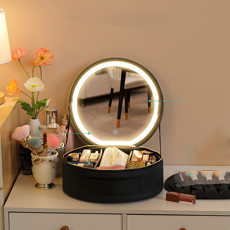 Smart LED Travel Makeup Case