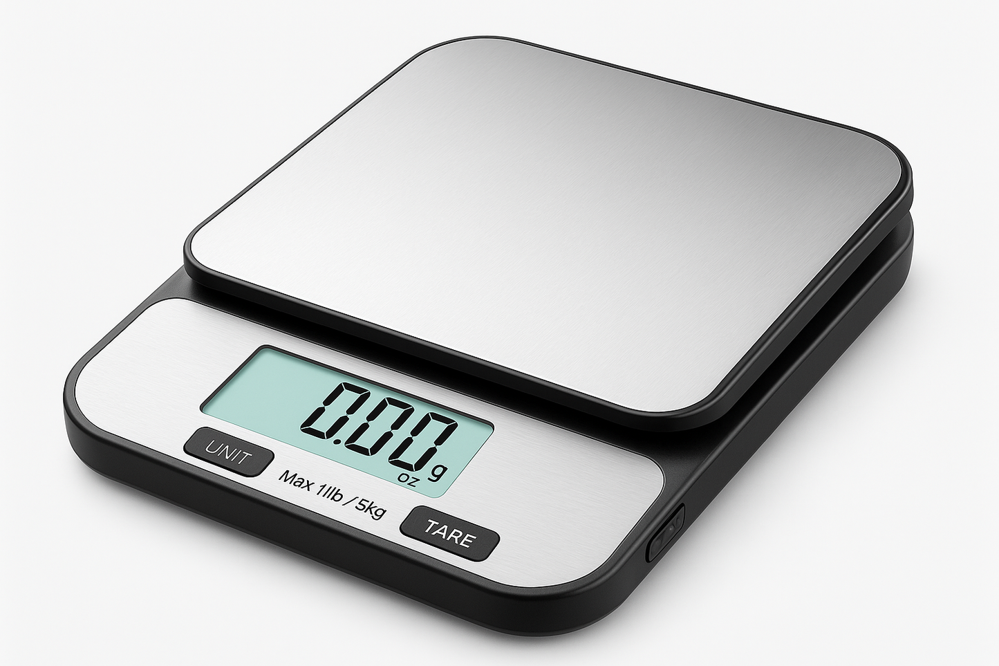 Food Scale, 11lb Digital Kitchen Scales Weight Ounces and Grams for Cooking and Baking, 6 Units with Tare Function (Battery Included)
