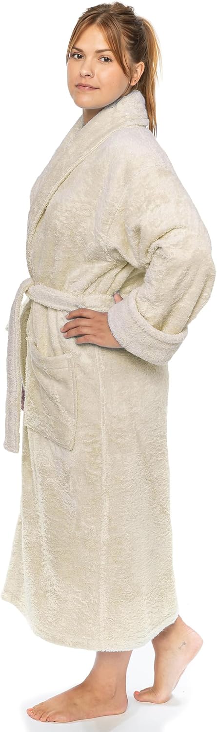 Authentic Turkish Cotton Spa Robe (True to Size)