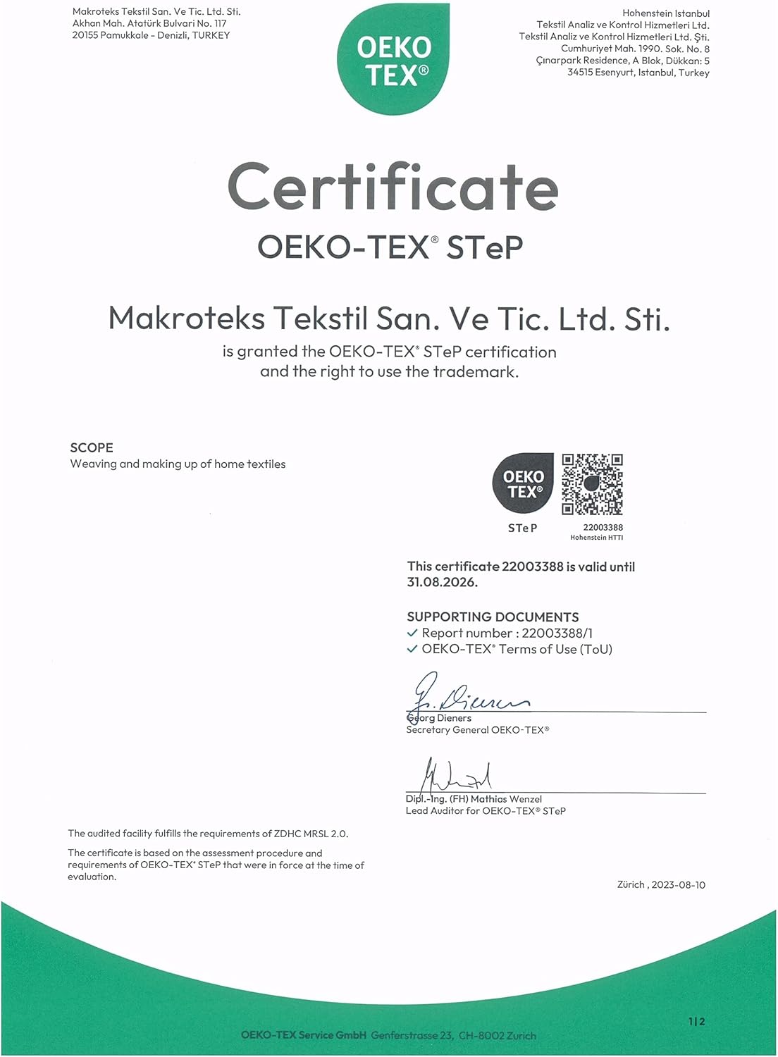 Authentic Turkish Cotton Spa Robe (True to Size)