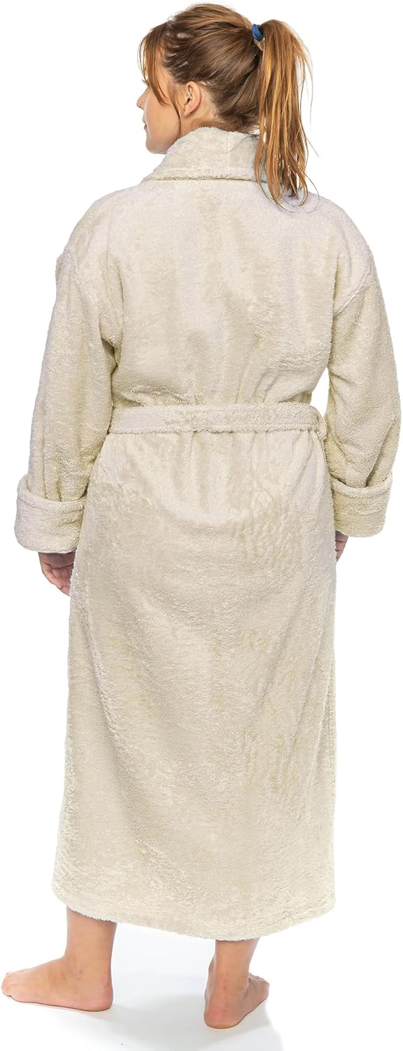 Authentic Turkish Cotton Spa Robe (True to Size)