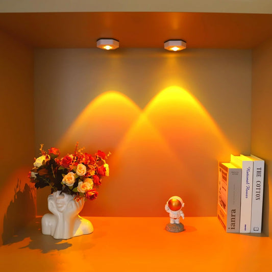 Colorful Hexagon Sunset Lamp