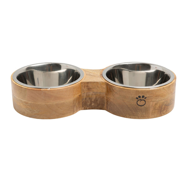 Elegant Dual Pet Bowl
