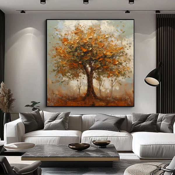 Vibrant Autumn Canvas Art