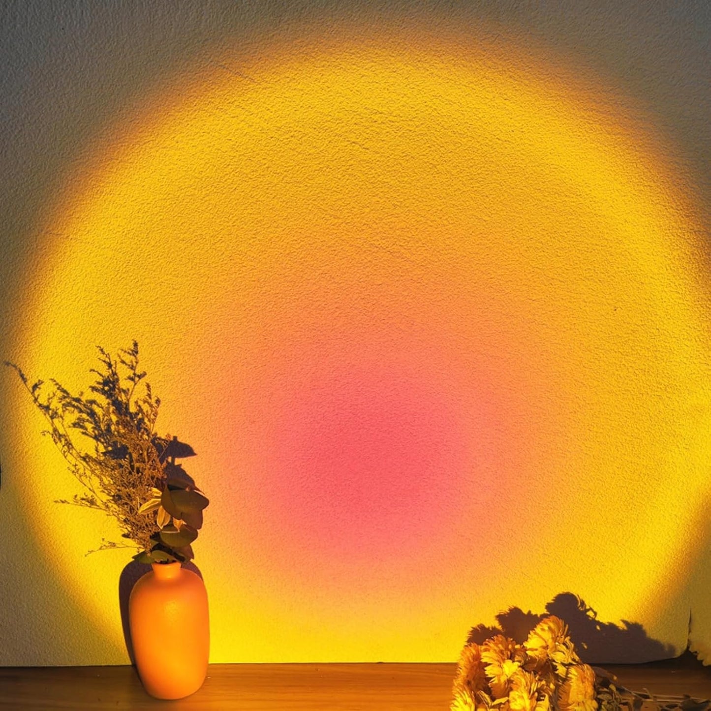 Colorful Hexagon Sunset Lamp