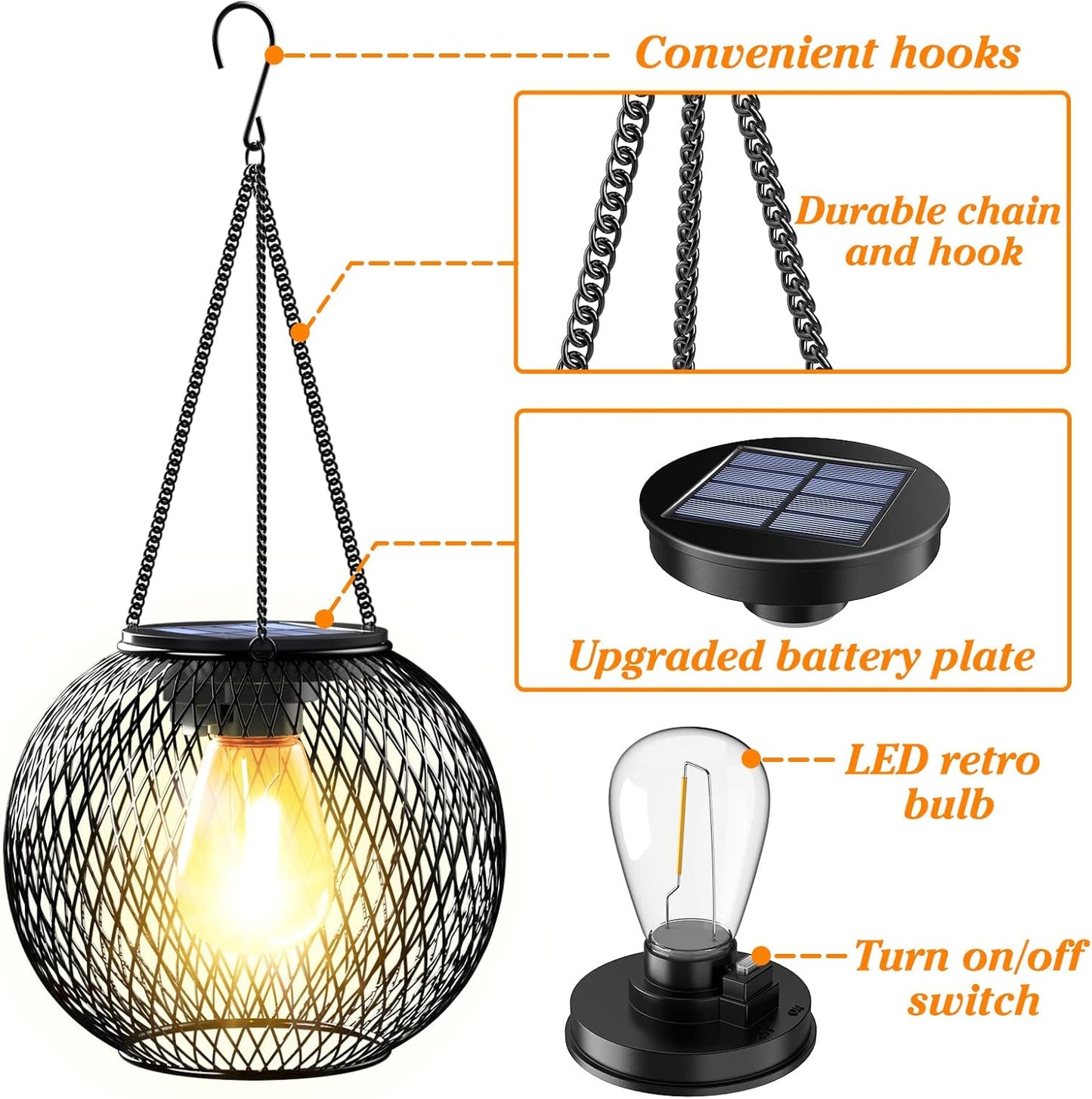 KagoLight Solar Tree Lanterns