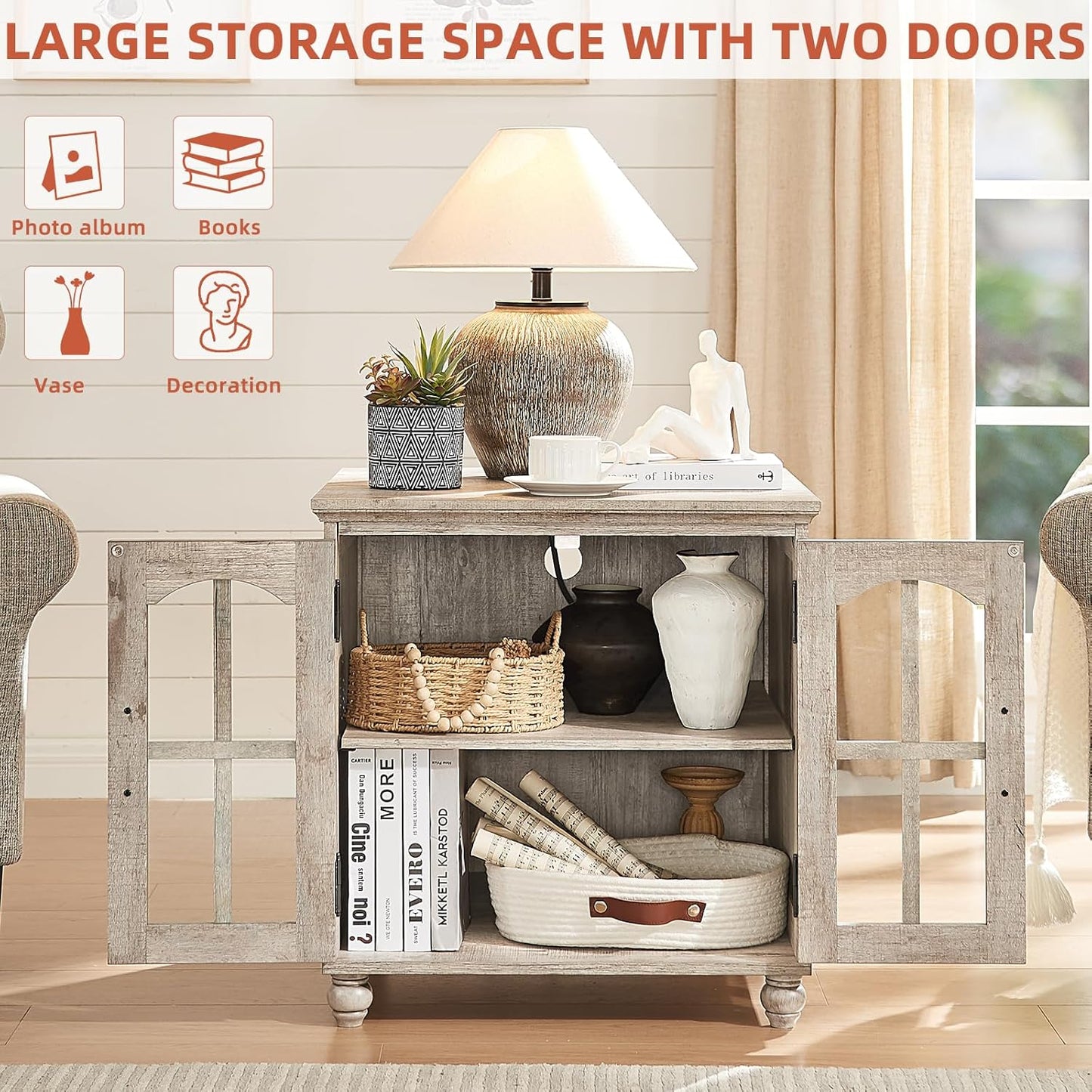 Chic Charging End Table