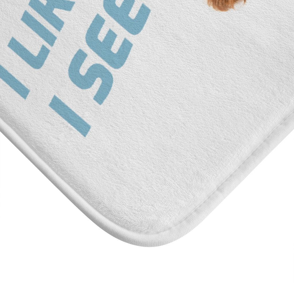 Cute Dog Bath Mat
