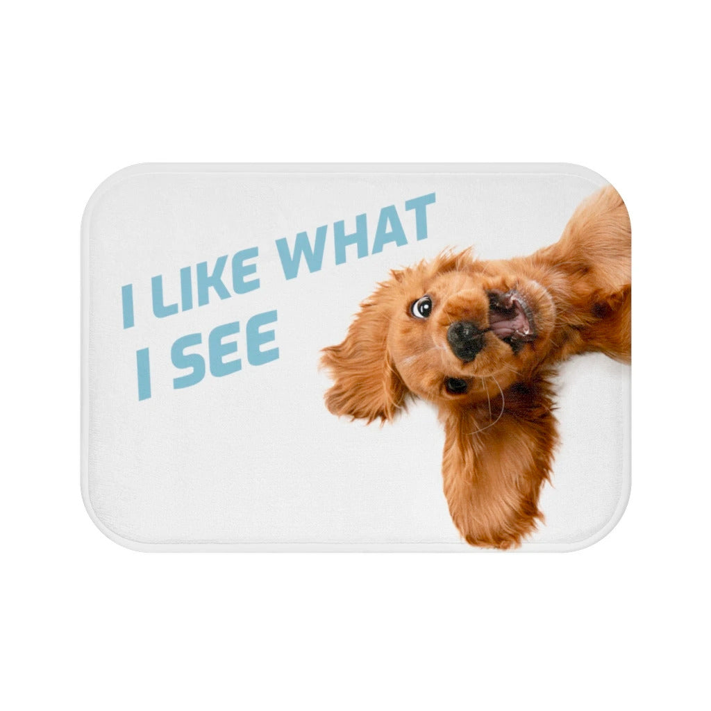 Cute Dog Bath Mat
