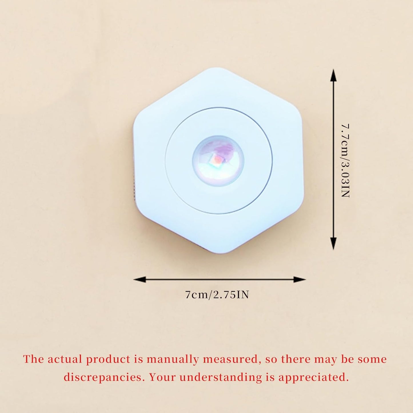 Colorful Hexagon Sunset Lamp