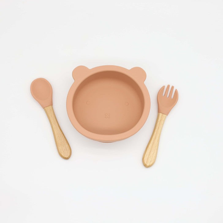 Bear Buddy Silicone Bowl Set