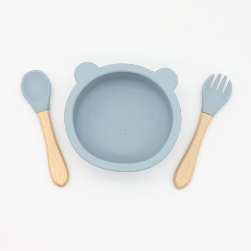 Bear Buddy Silicone Bowl Set