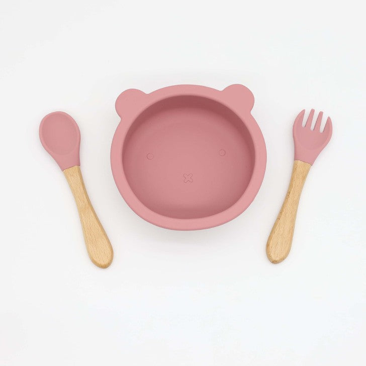 Bear Buddy Silicone Bowl Set